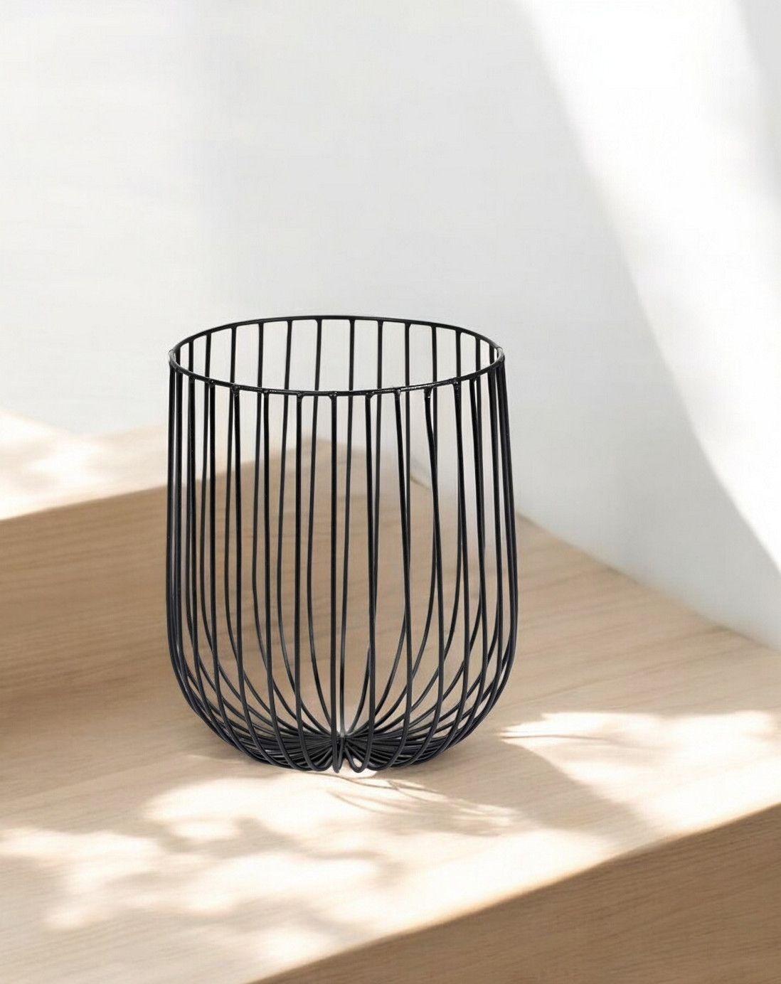 Catu Korb Schwarz Serax ⌀20 x H 25 cm EINZELSTÜCK