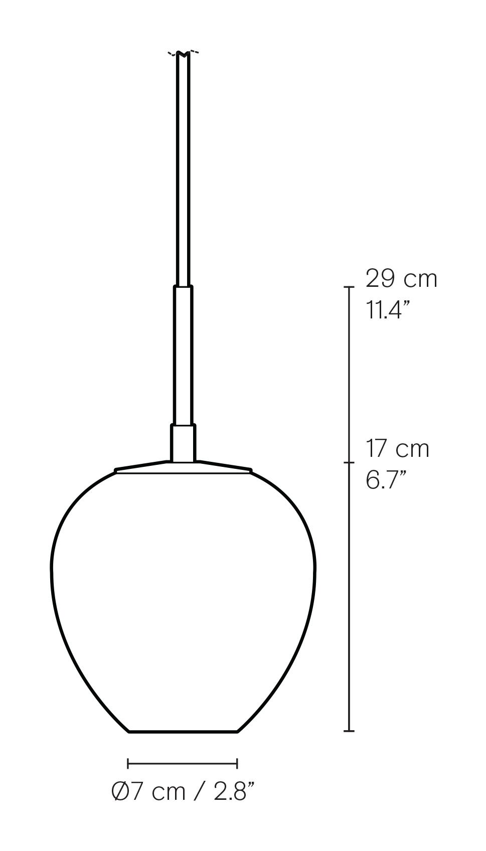 Die Tulip Pendelleuchte Carl Hansen & Søn