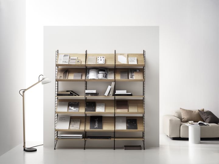 Einzelteil Zeitschriftenablage Holz String Furniture   