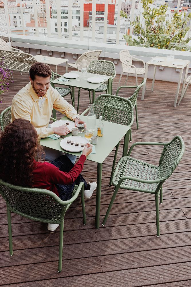 Croisette Bridge Armlehnen Stuhl Outdoor Fermob