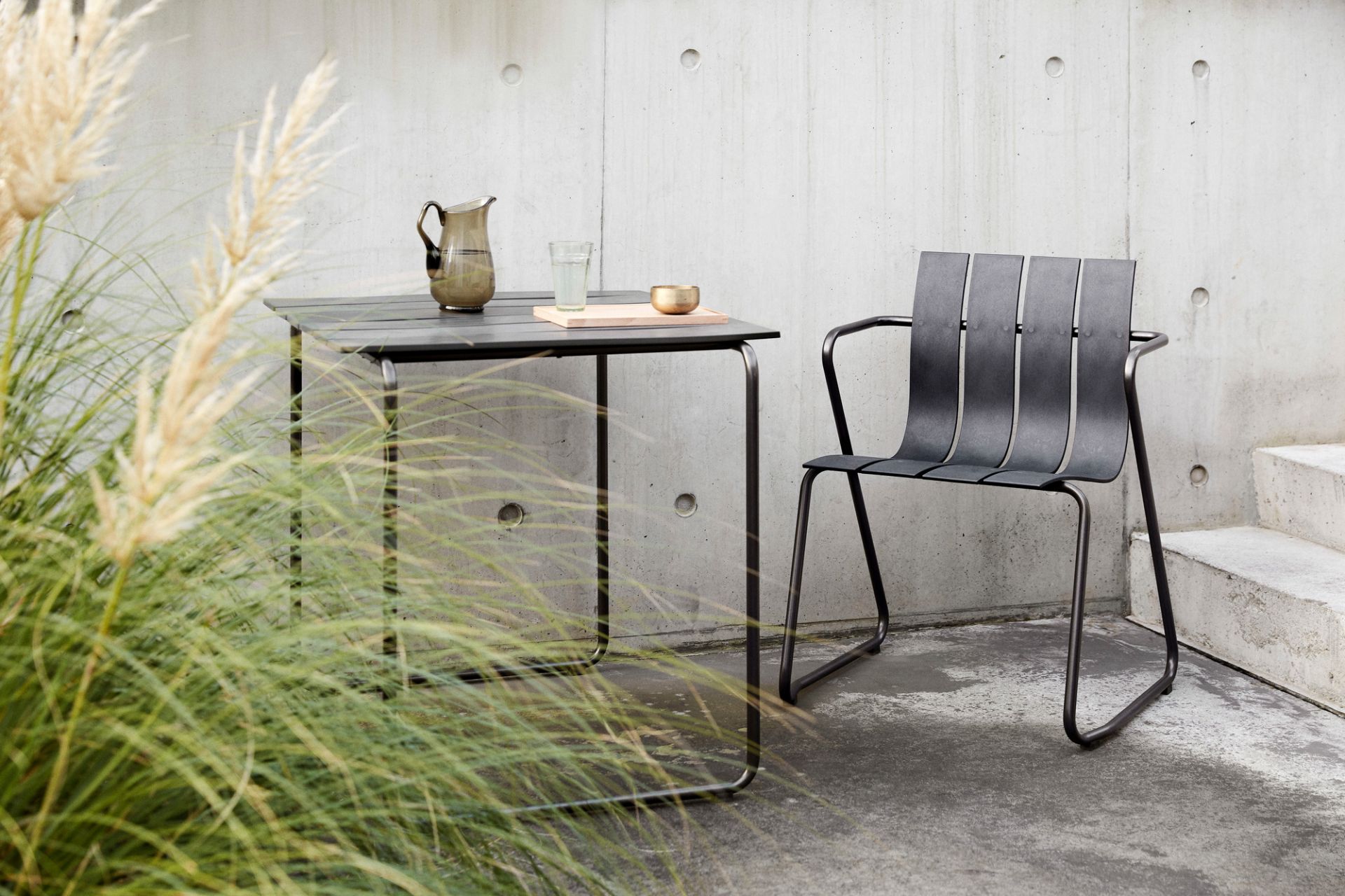 Ocean Chair Outdoor Stuhl Mater Schwarz