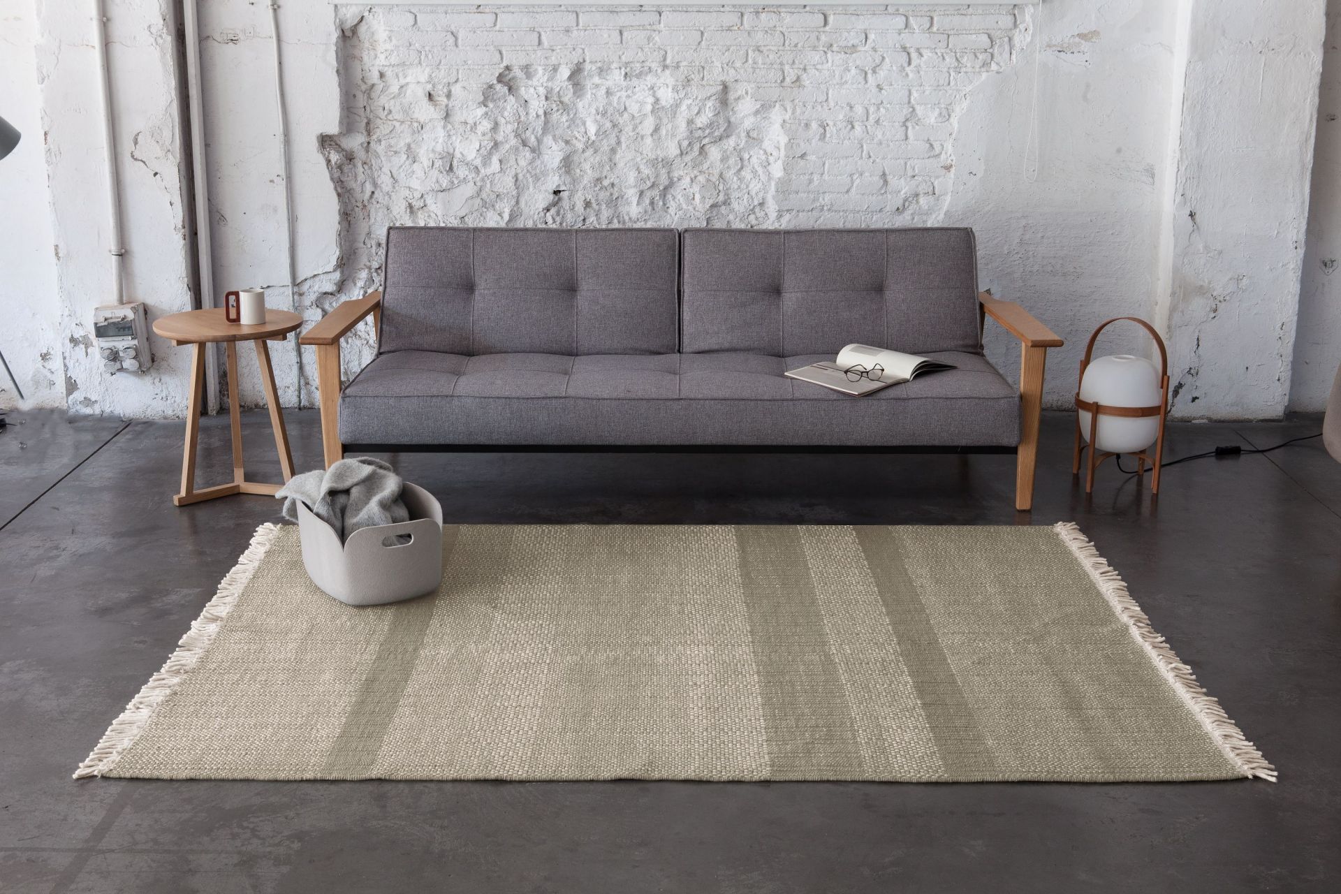 Tres Texture Teppich Salbei 170x240 cm Nanimarquina