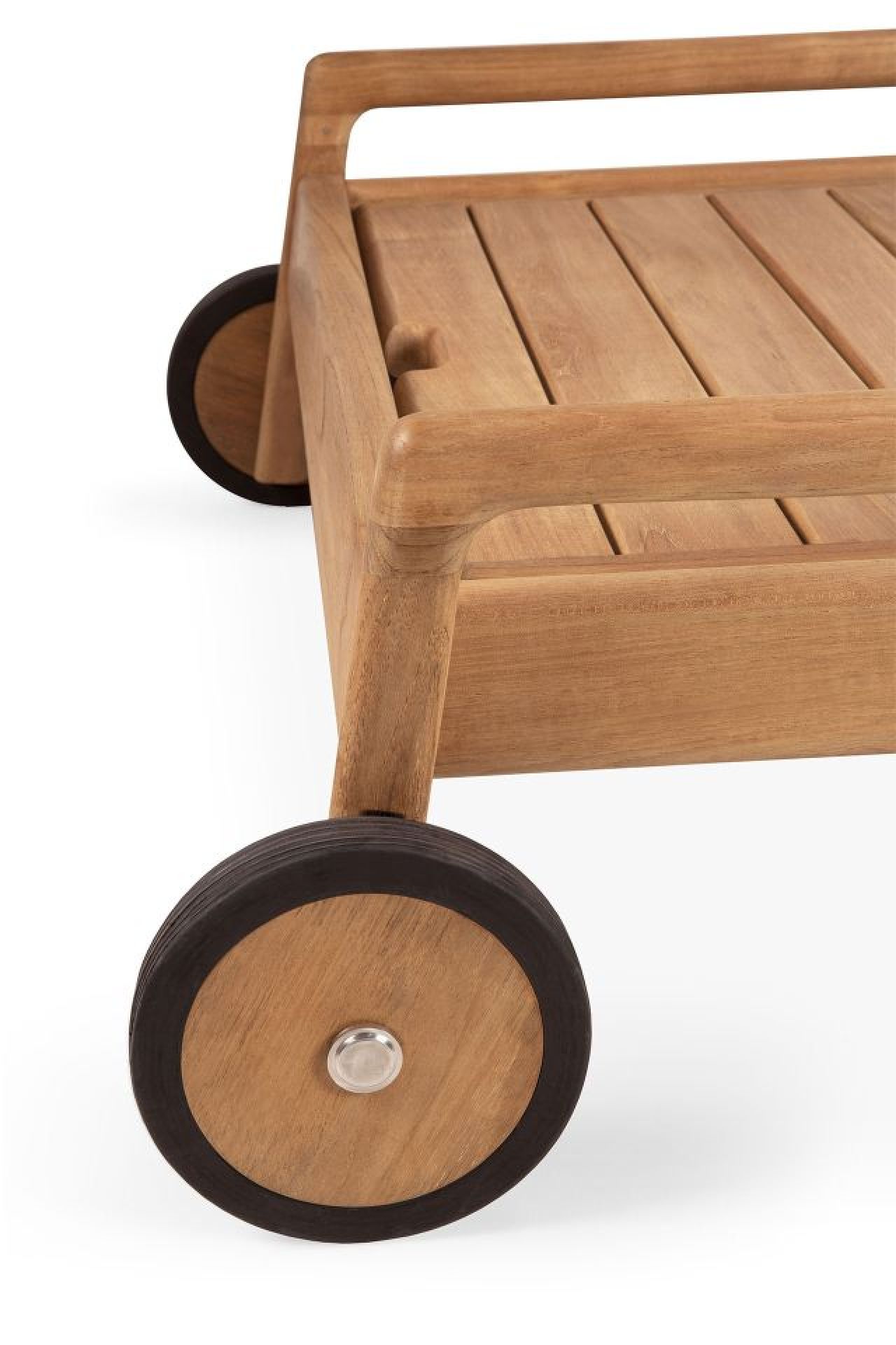 Jack Outdoor verstellbare Liege Teak Ethnicraft Natural