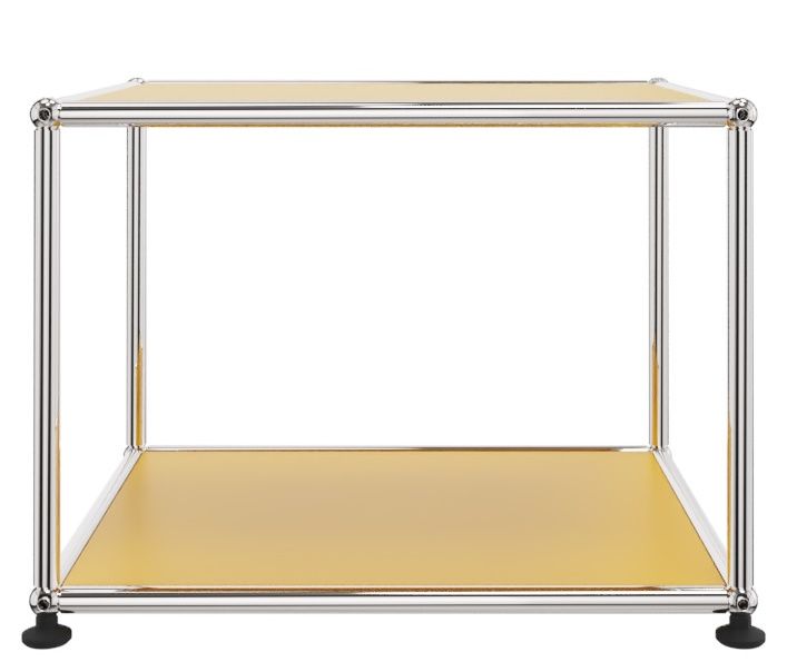 USM Haller Beistellmöbel offen schmal Goldgelb 