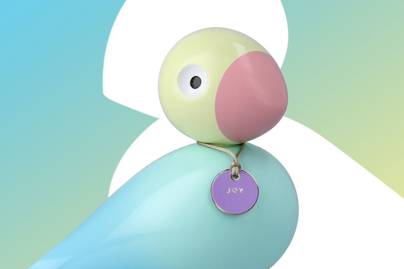 Story Bird Joy Vogel-Holzfigur Kay Bojesen