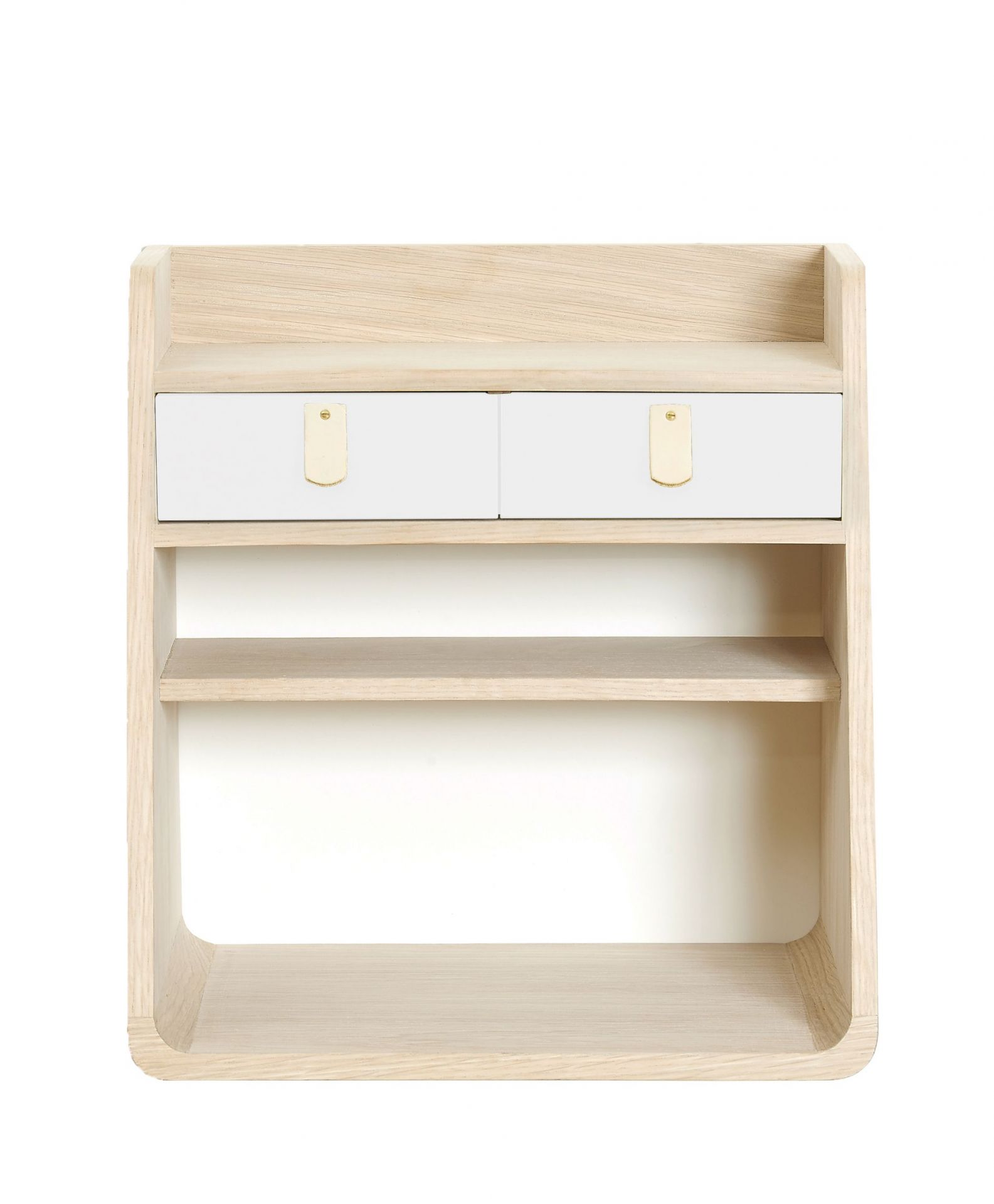 Suzon Wandschrank Eiche-weiß Hartô