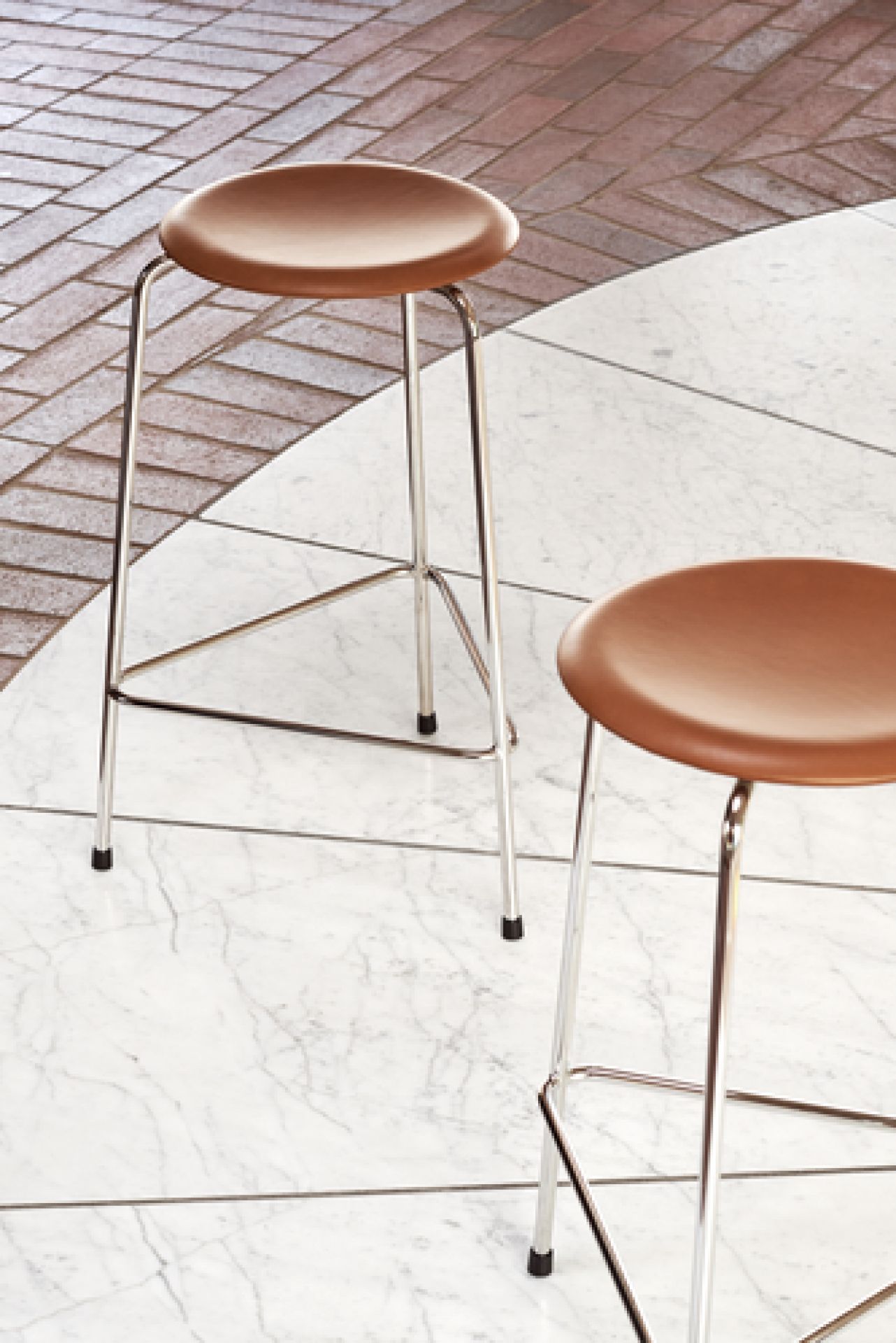 High Dot hoher Hocker / Barhocker Fritz Hansen