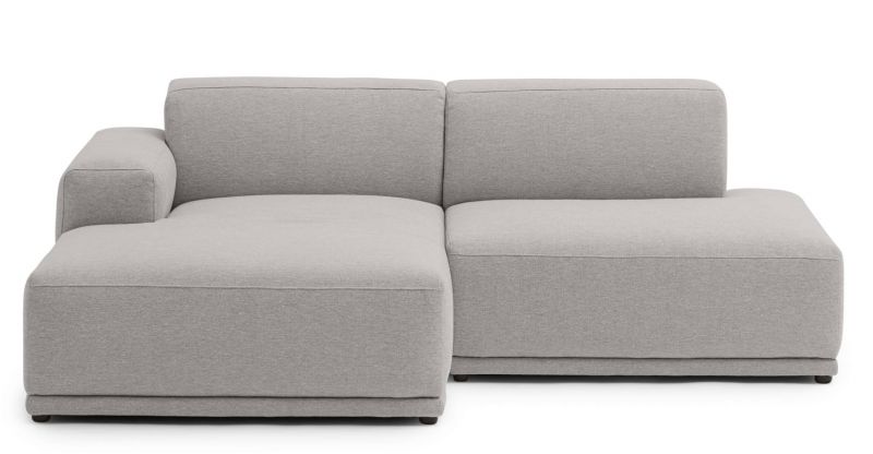 Connect Soft Modular Sofa 2-Sitzer Clay 12 Konfiguration 3 Muuto