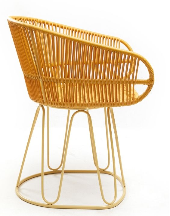 Circo Dining Chair Stuhl Outdoor ames Honiggelb / Gelb