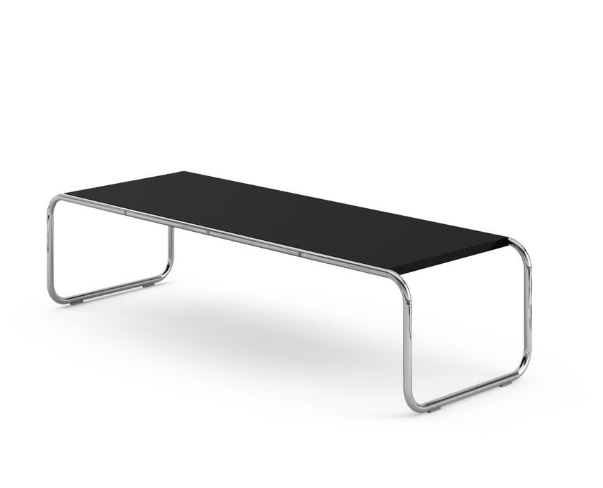 Laccio 2 Couchtisch groß schwarz, anthrazit Knoll International - QUICK SHIP