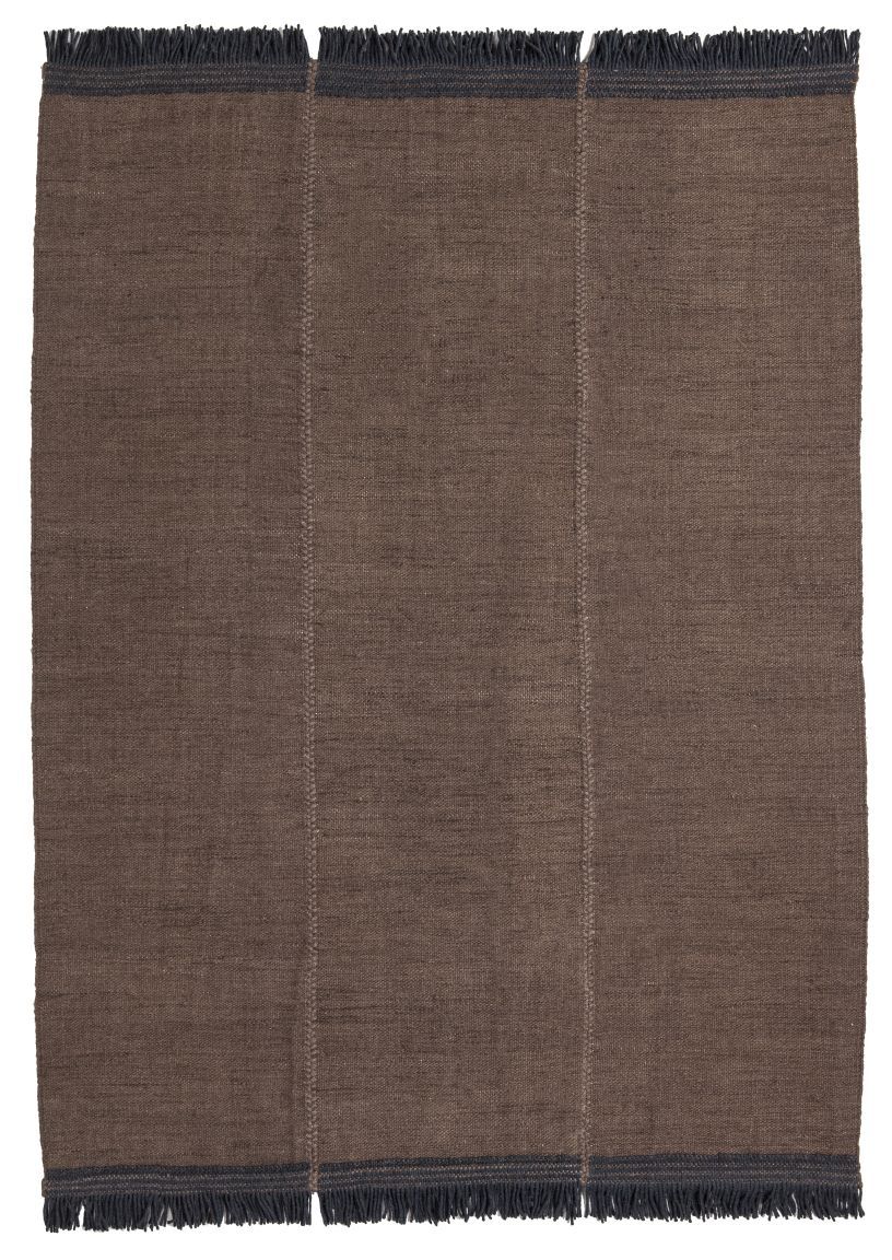 Mía Teppich braun 200x300cm Nanimarquina