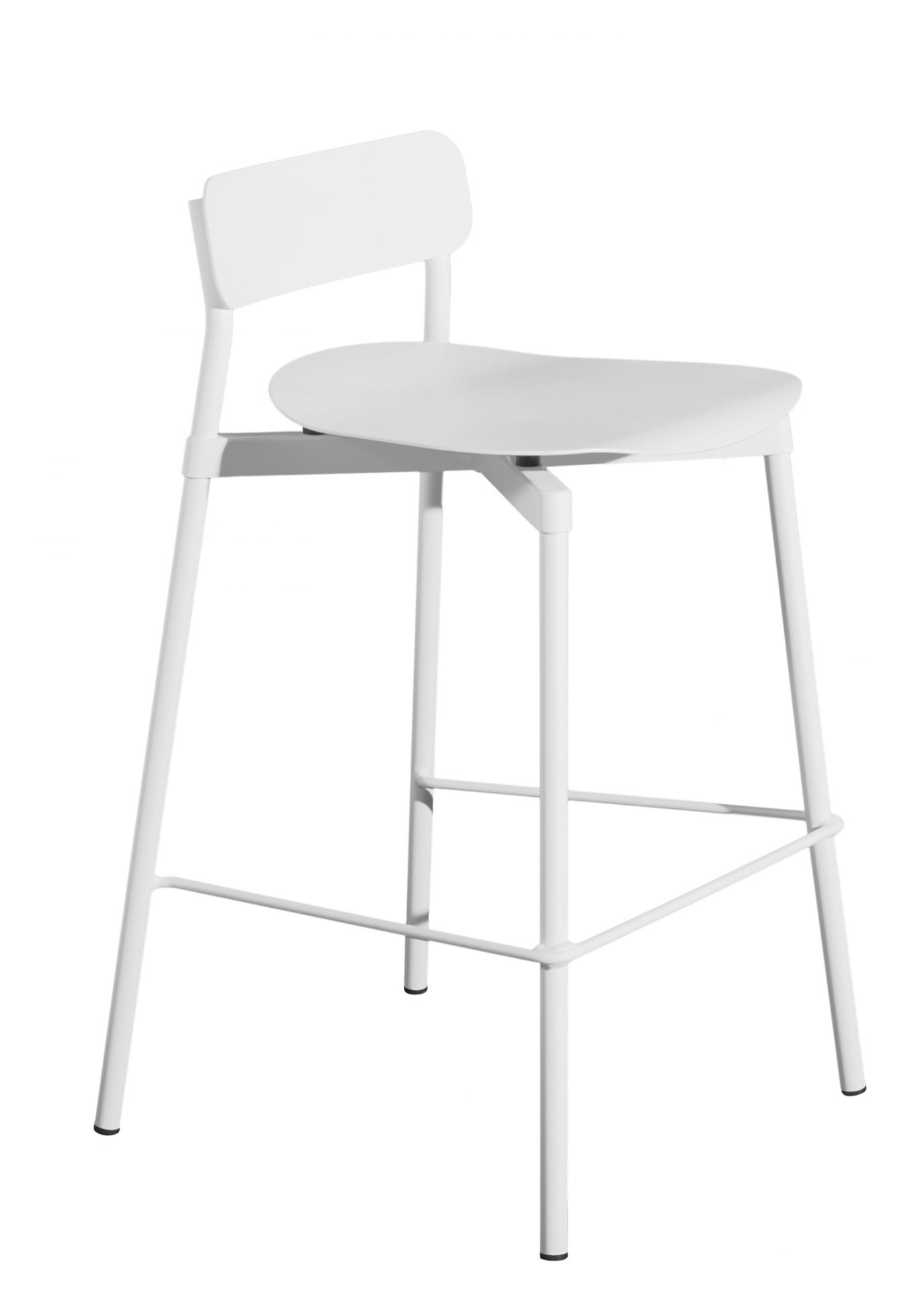 Fromme Barstool Barhocker H 65 cm Petite Friture Weiß Fromme Barstool Barhocker H 65 cm Petite Friture Weiß