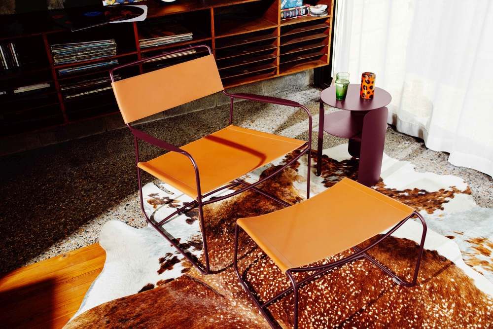 Surprising tiefer Ledersessel Outdoor Fermob