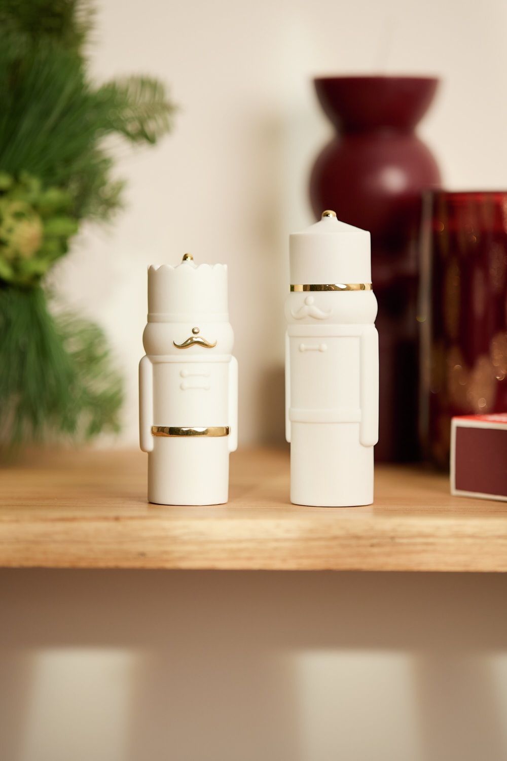 Deko-Figuren Nussknacker 2er Set Räder