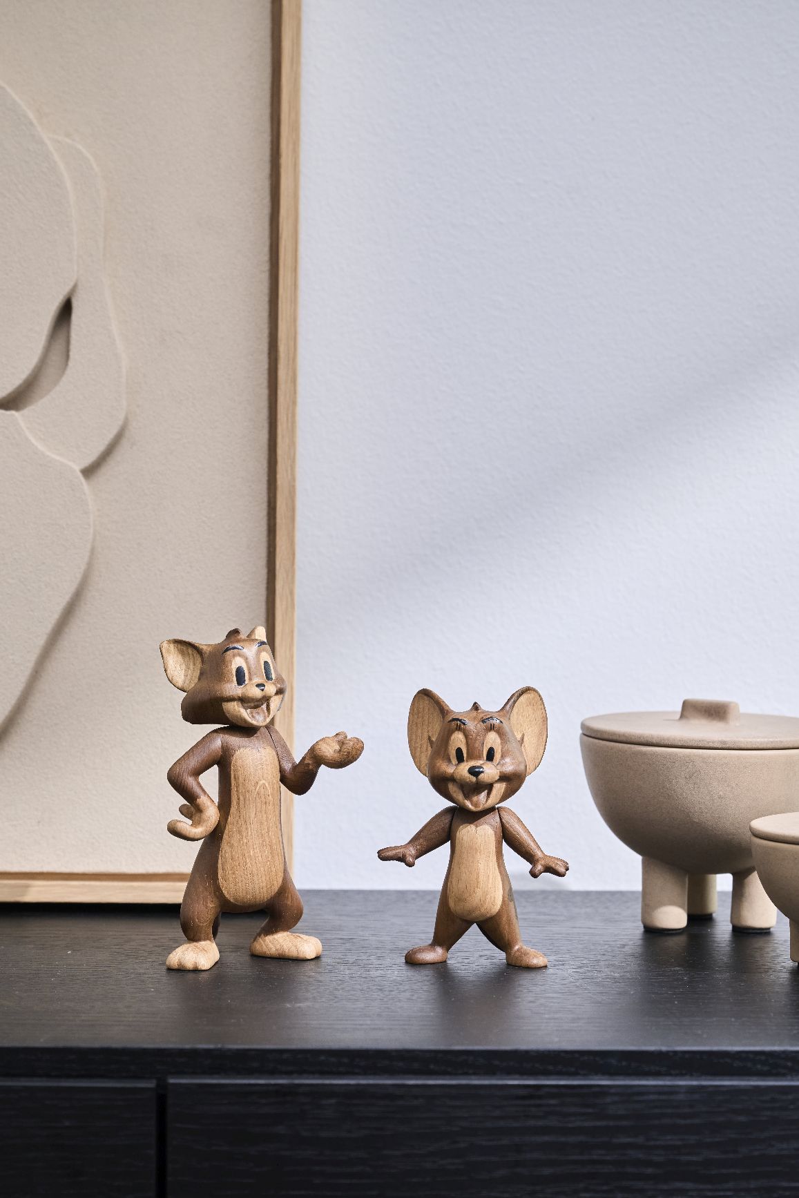 Jerry Small Klein Holzfigur Boyhood