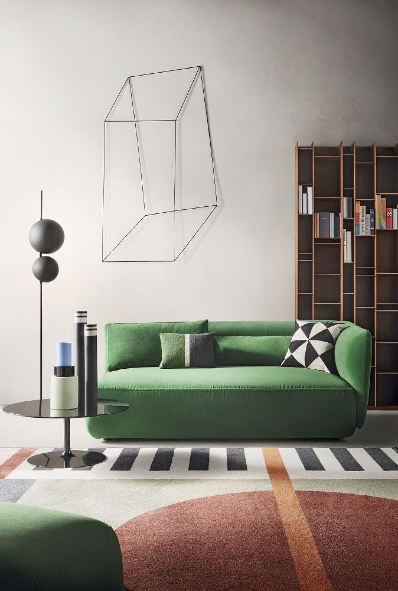Random Wood Bookcase Bücherregal 3C MDF Italia 