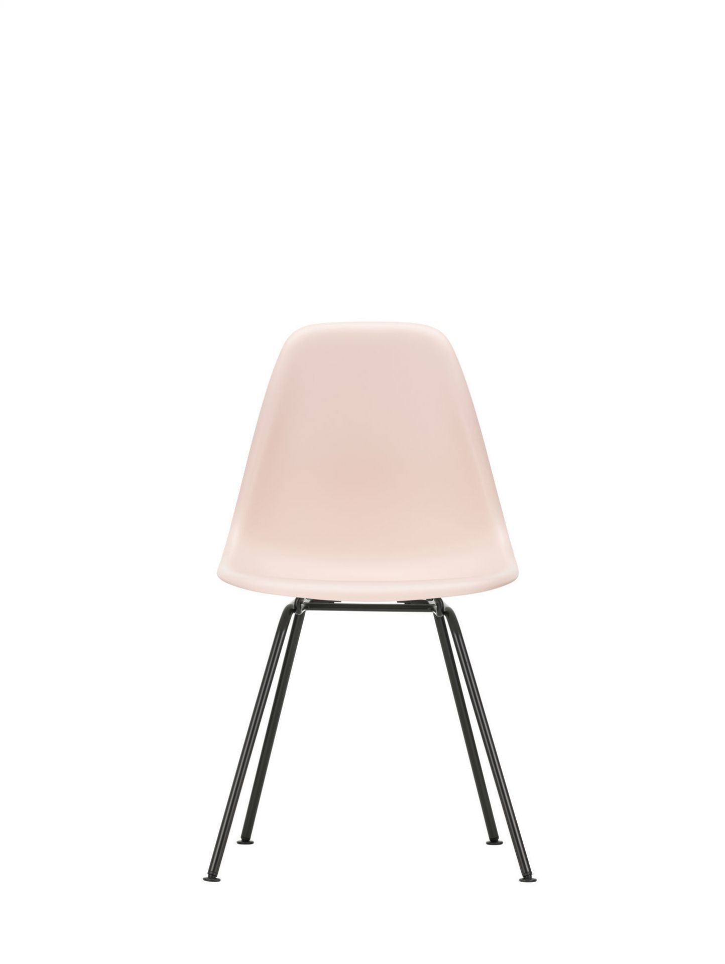 Eames Plastic Side Chair DSX Stuhl Vitra Chrom - Weiss