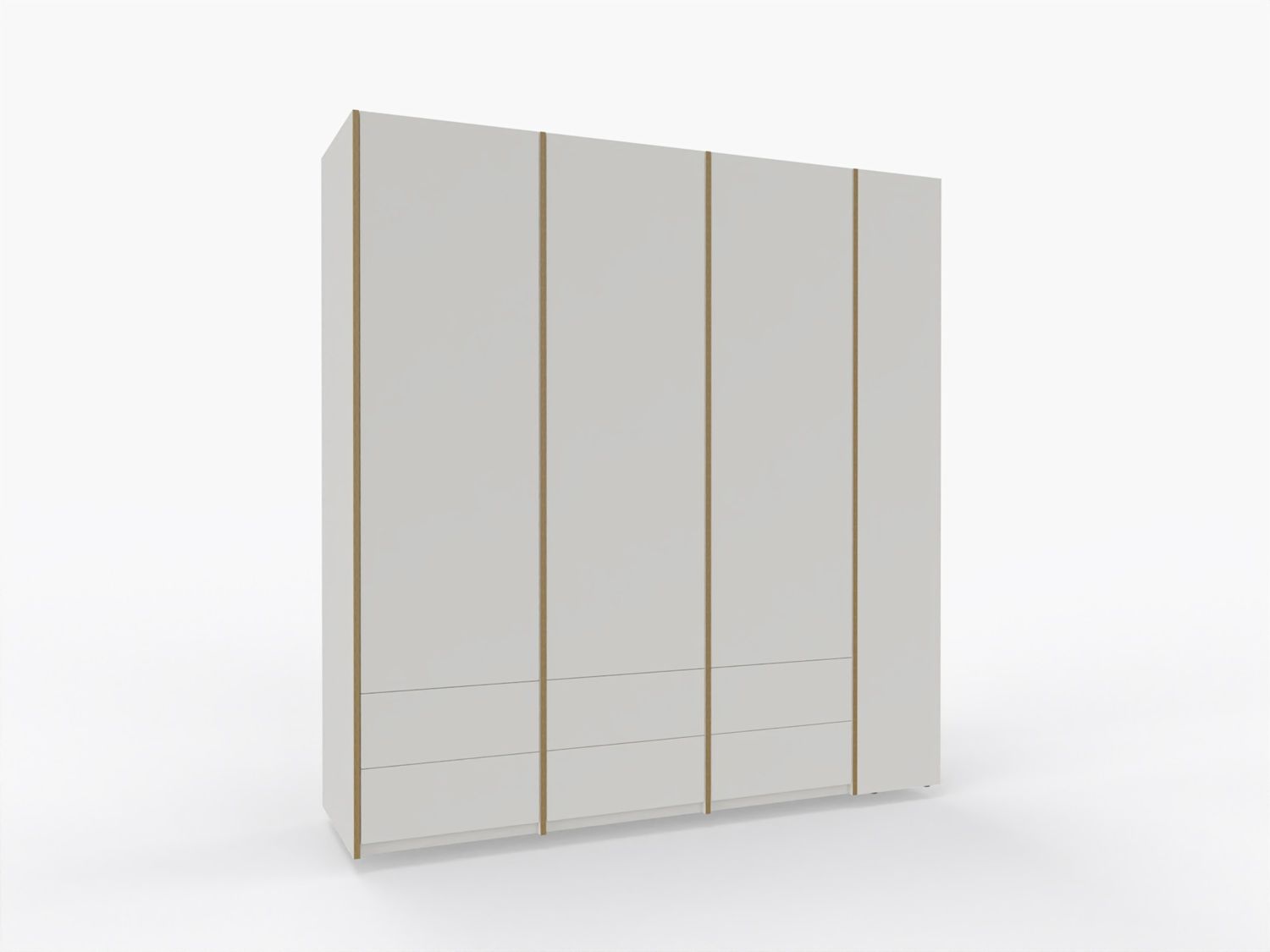 MODULAR PLUS Schrank Kombination mit Anbauregal rechts B 212,2 cm Müller Möbelwerkstätten
