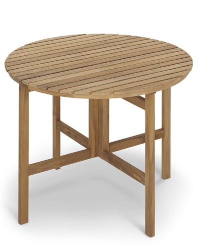 Selandia Table Ø 94 Beistelltisch Klappbar Outdoor Skagerak by Fritz Hansen