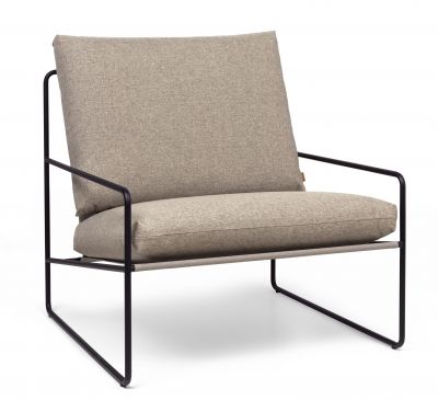 Desert 1- Sitzer Outdoor Sessel Gestell Schwarz Ferm Living 