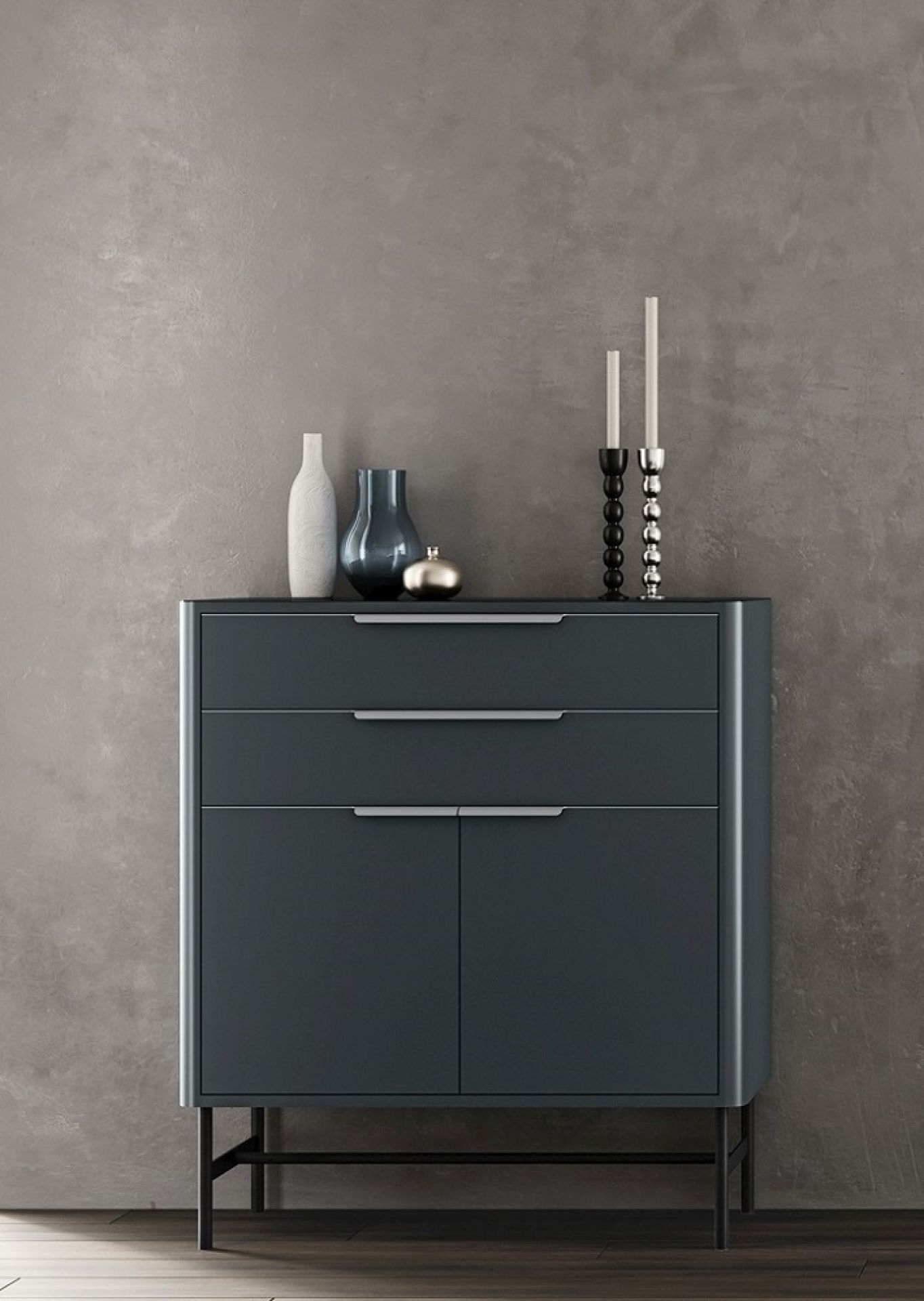 New Classic Line S50 Sideboard Basalt grey Müller Möbelfabrikation