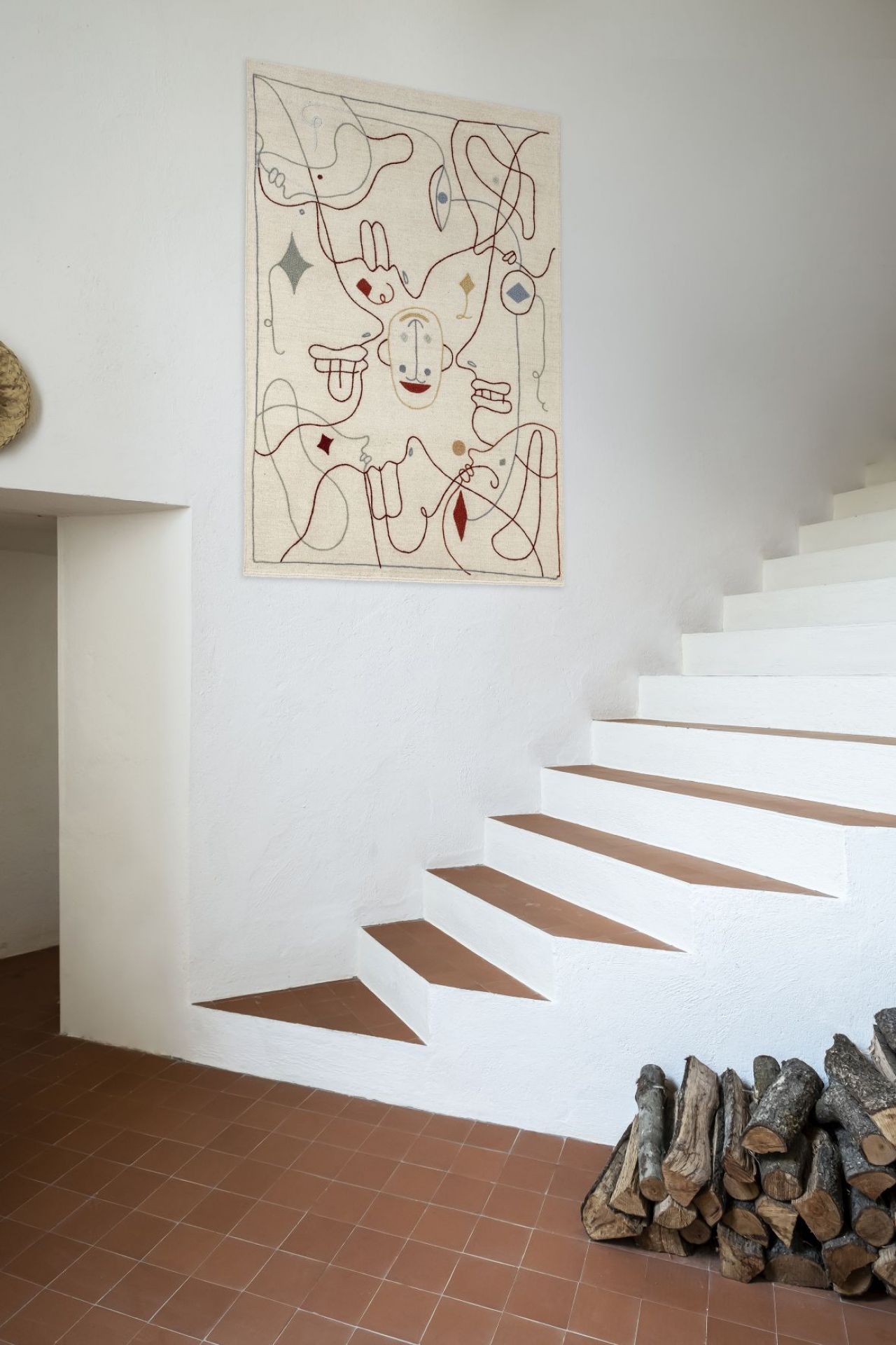 Silhouette Teppich Indoor Nanimarquina