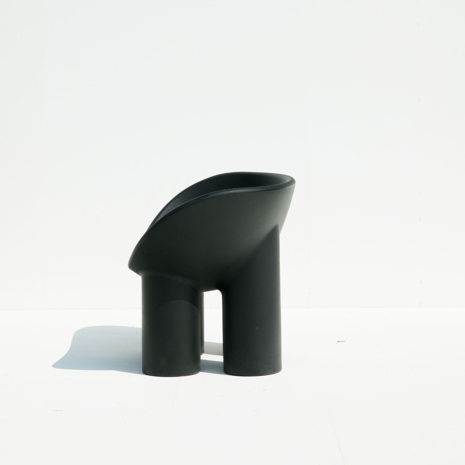 Roly Poly Sessel Driade Charcoal