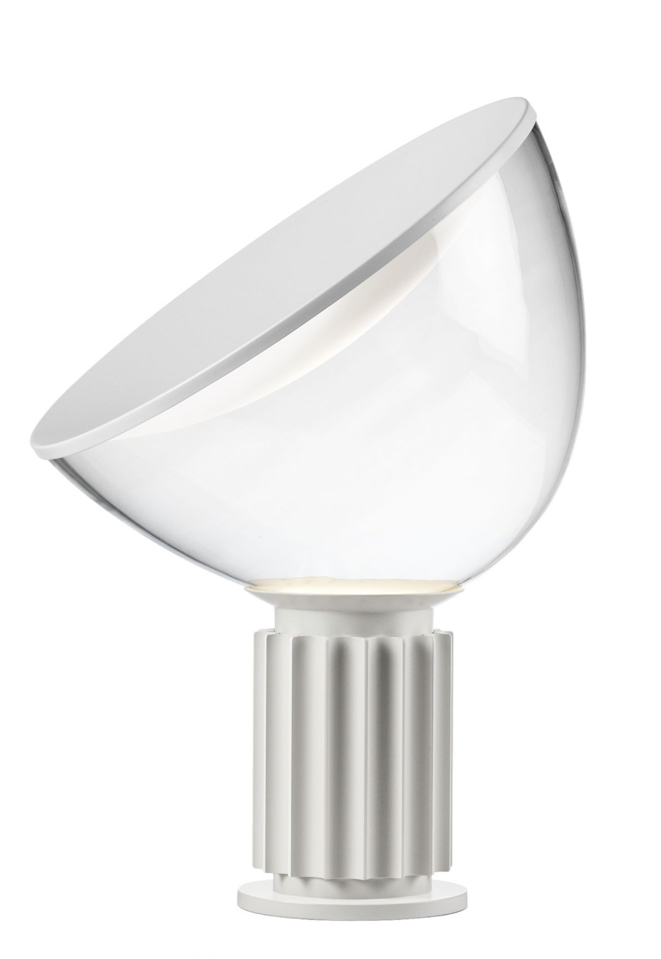 Taccia Small LED Weiß matt Table lamp Tischleuchte Flos