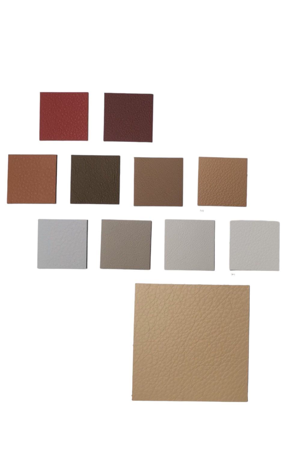 Ledermusterkarte Leder Premium / Premium F Vitra