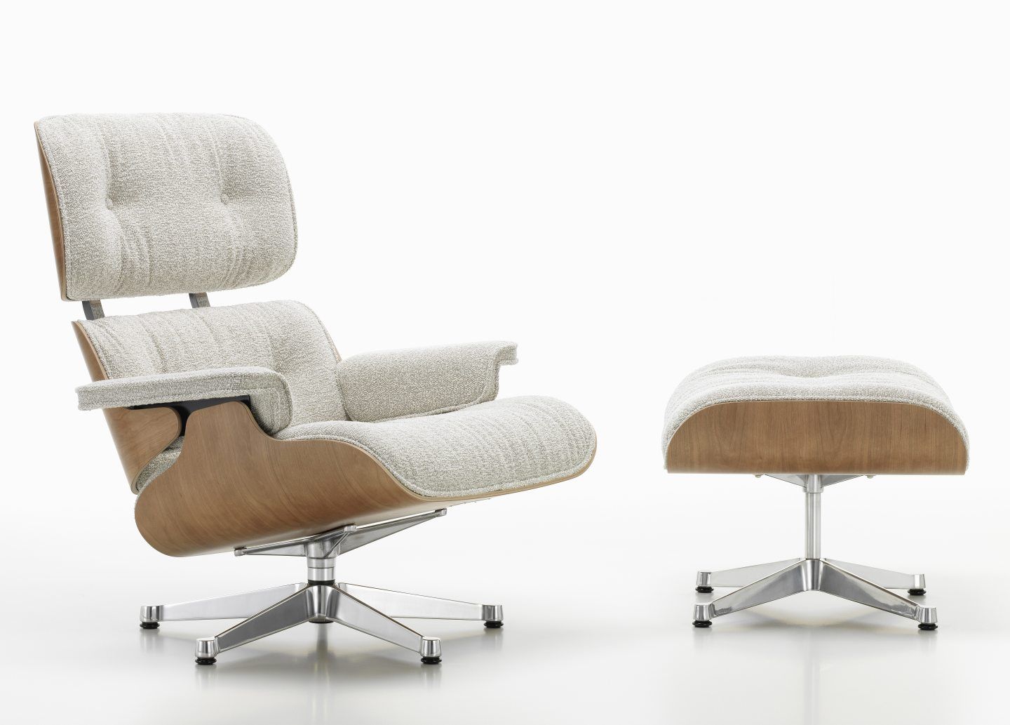 Eames Lounge Chair & Ottoman Armchair Nubia Vitra