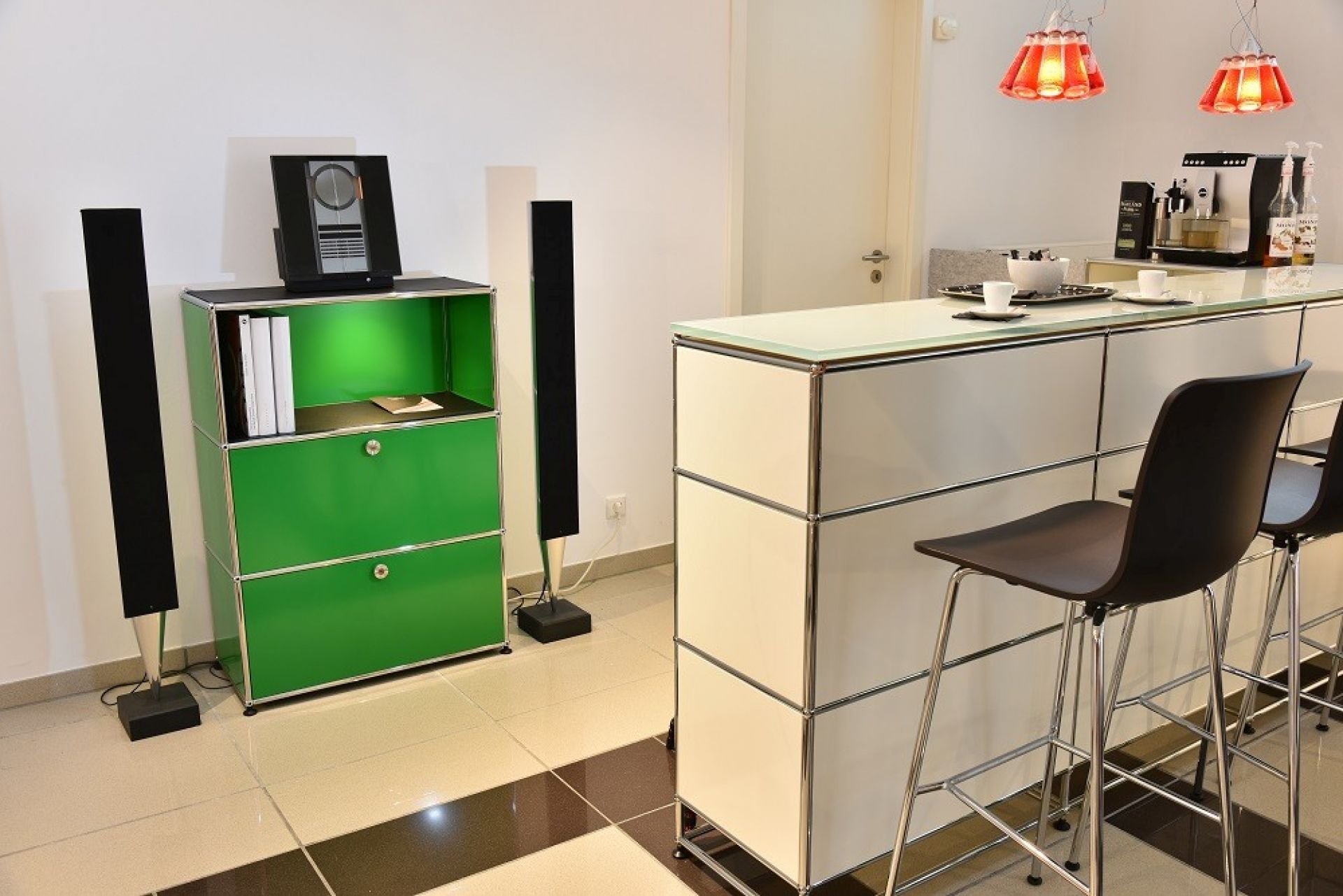 Lederauflage für USM Sideboard 75x35 cm Leather on Top