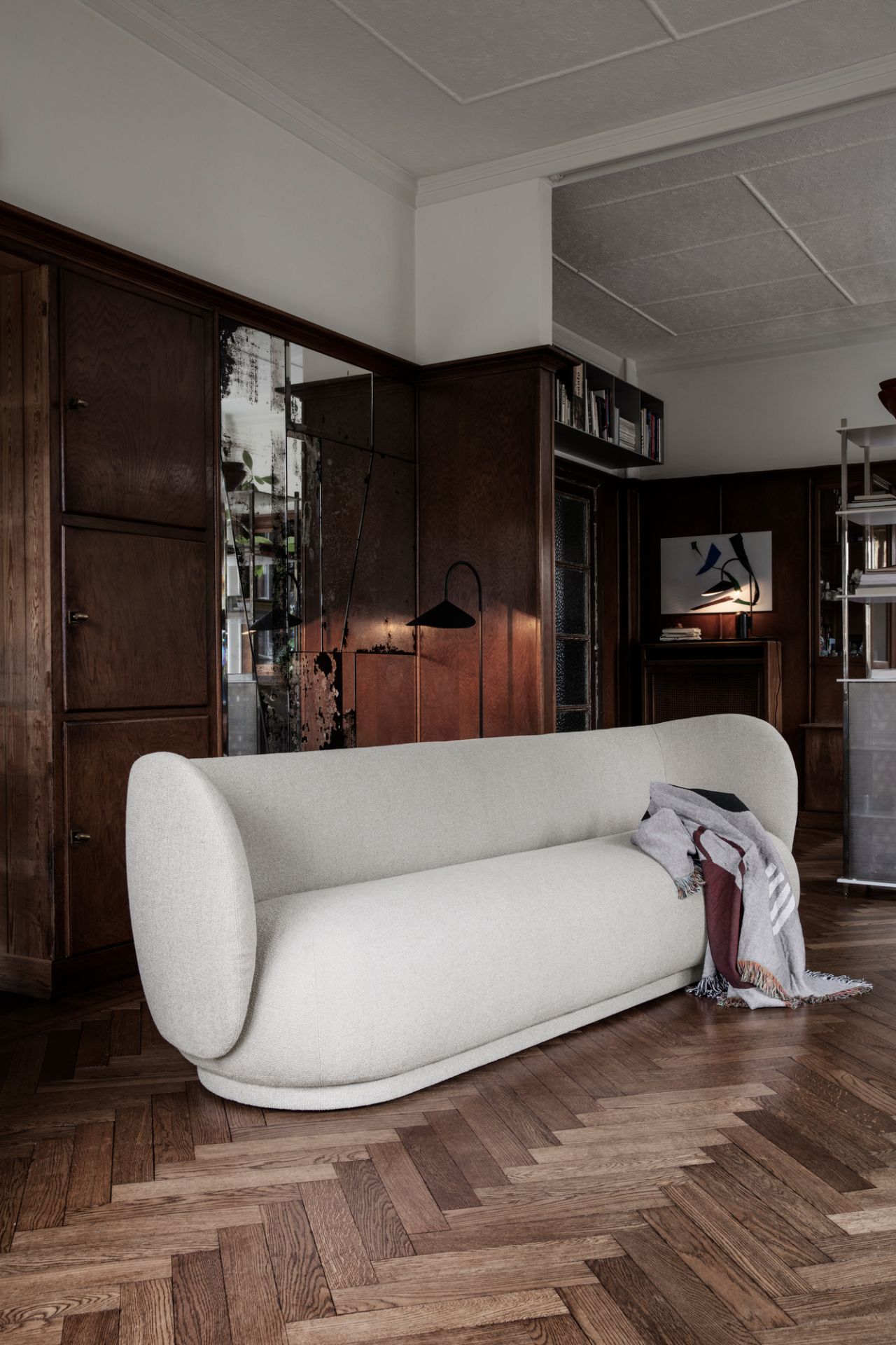 Rico Sofa Brushed 4-Sitzer Ferm Living