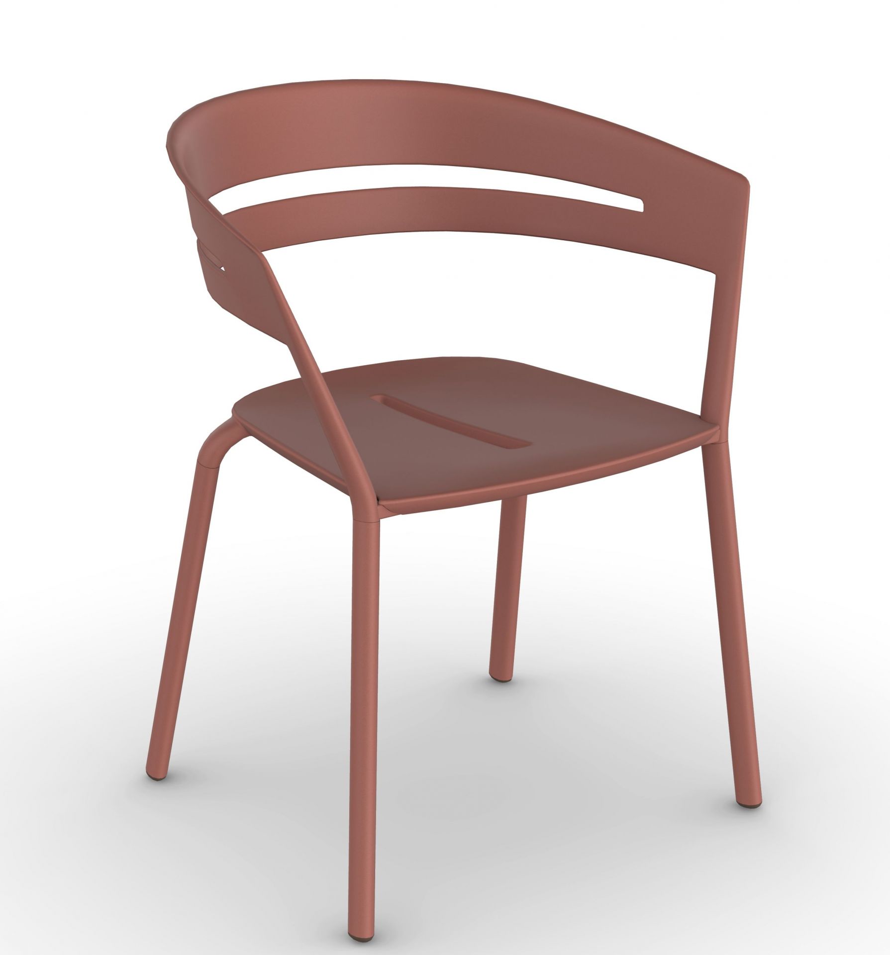 Ria Stuhl 7600 Terrakotta Fast