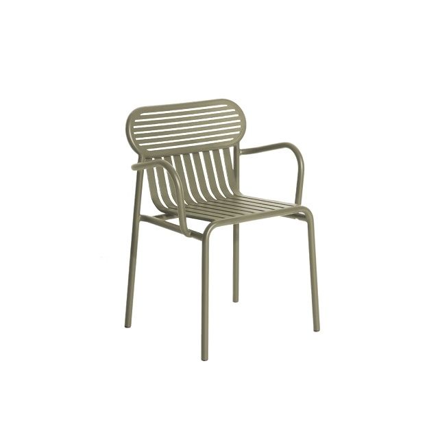Week-End Garden chair Armlehnenstuhl Petite Friture Jade Grün Week-End Garden chair Armlehnenstuhl Petite Friture Jade Grün