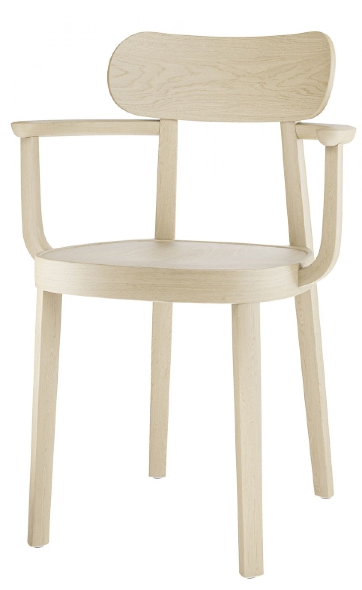 Holzstuhl mit Armlehnen 118MF / 118 MF Thonet
