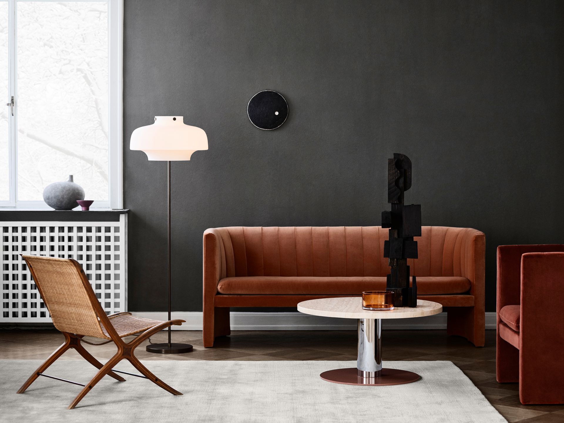 Loafer 3-Sitzer Sofa SC26 AndTradition