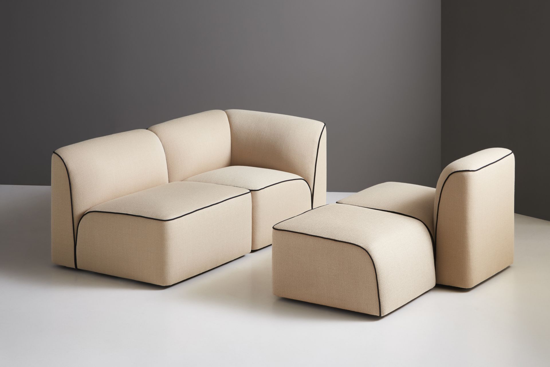 Flora 2,5-Sitzer Modul-Sofa Woud