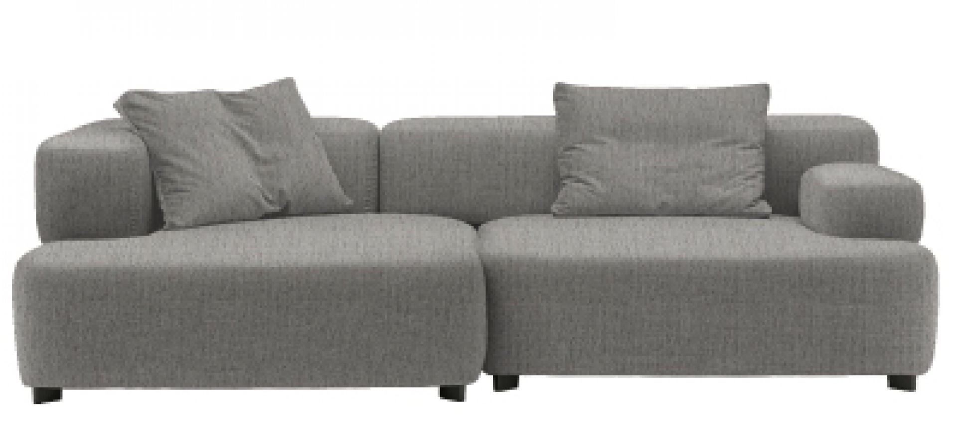 Alphabet 3-Sitzer Sofa Armlehne Links Fritz Hansen