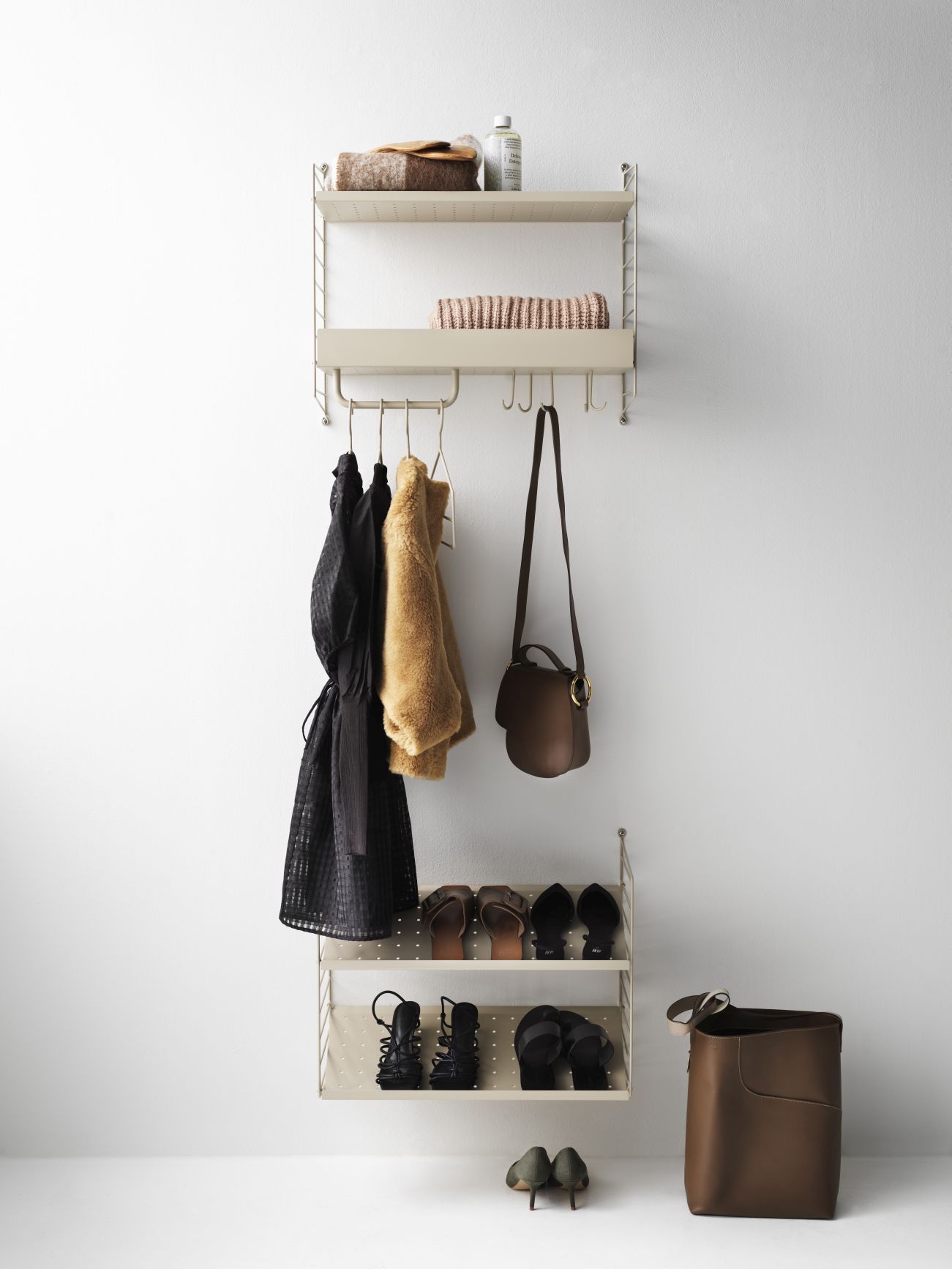 Einzelteil Haken für Metallregal 5-er Pack String Furniture 
