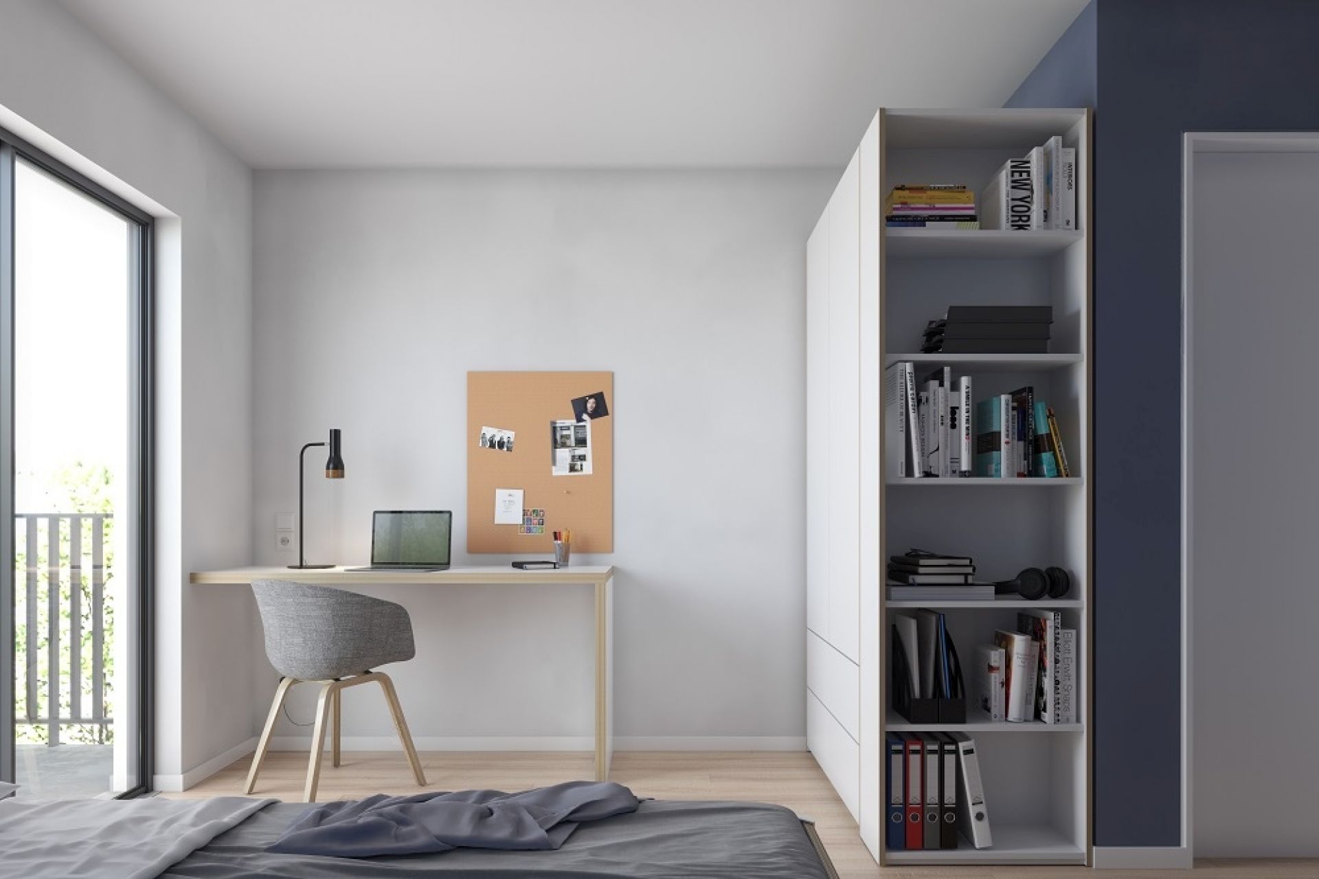 MODULAR PLUS Schrank mit Anbauregal links Müller Möbelwerkstätten