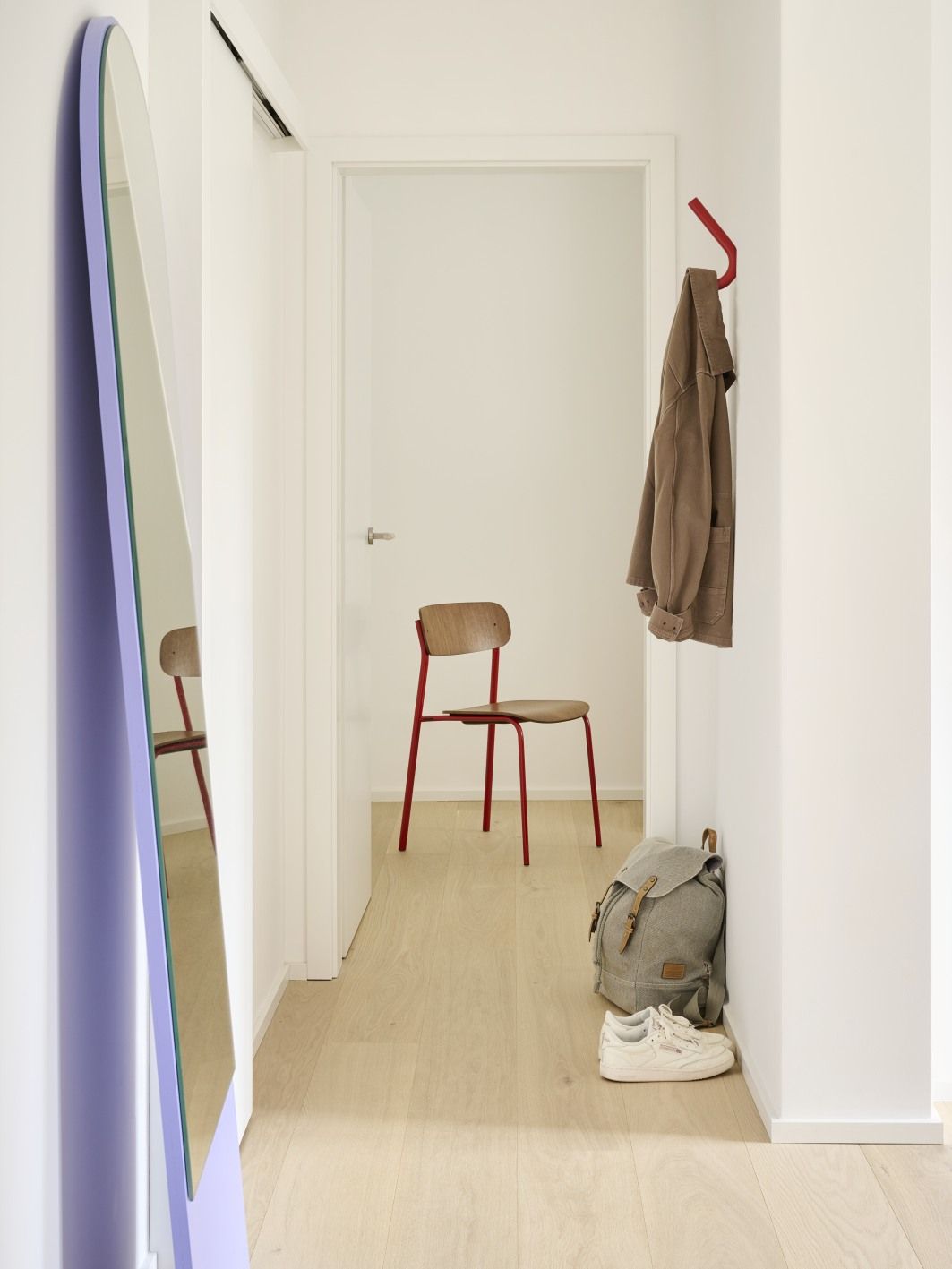 S 243 / S243 Stahlrohr Stuhl OLIVGRÜN Thonet EINZELSTÜCK