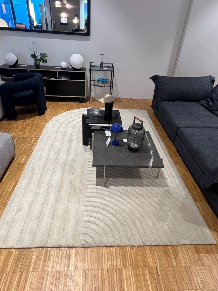 Relevo Rug Teppich 200 x 300 cm Off white Muuto AUSSTELLUNGSSTÜCK