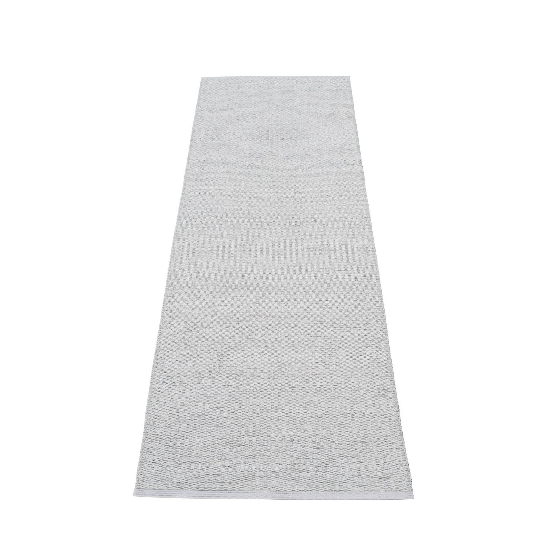 Svea Kunststoffteppich 70x240 cm GRAU METALLIC Pappelina EINZELSTÜCK 