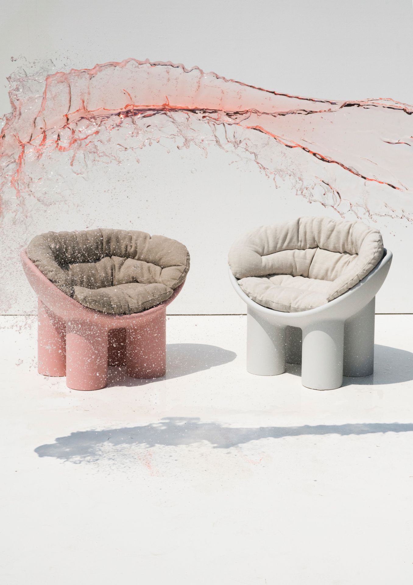 Roly Poly Sessel Driade Ochre
