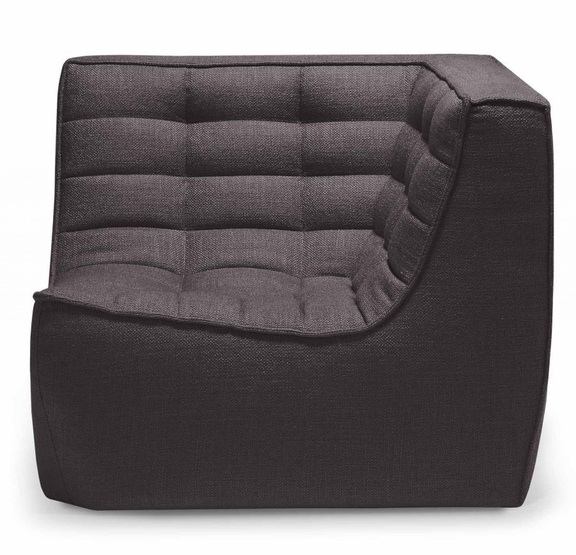 N701 Sofa Ecke dunkel grau Ethnicraft