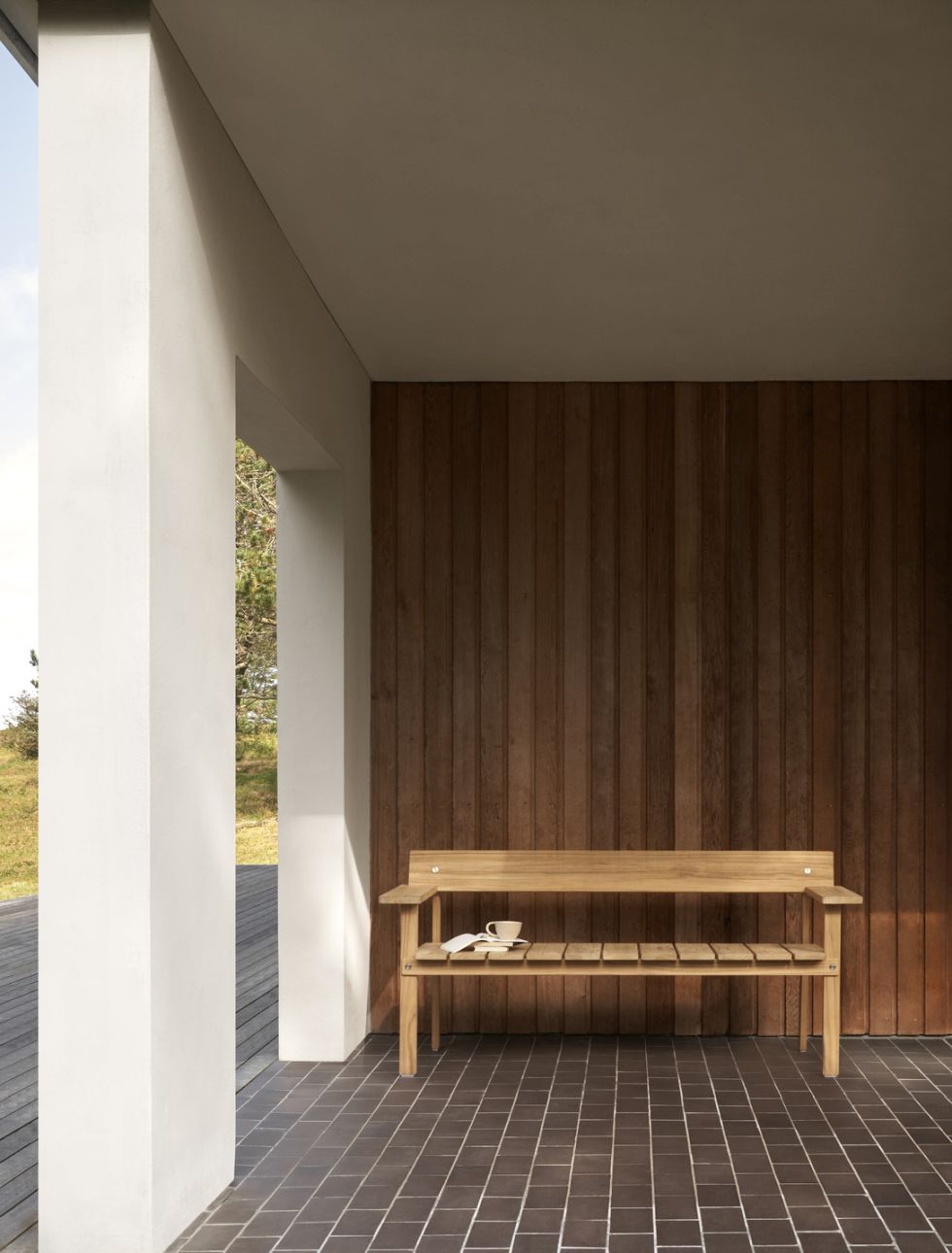 GL101 Timbur Outdoor Bank Carl Hansen & Søn