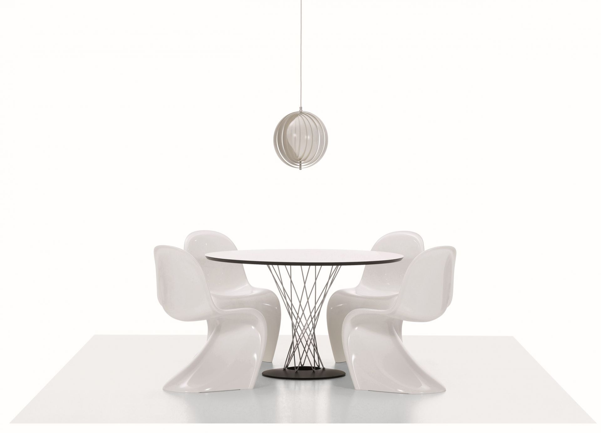 Panton Chair Kunststoff Stuhl Vitra Zartrosé NEUE HÖHE