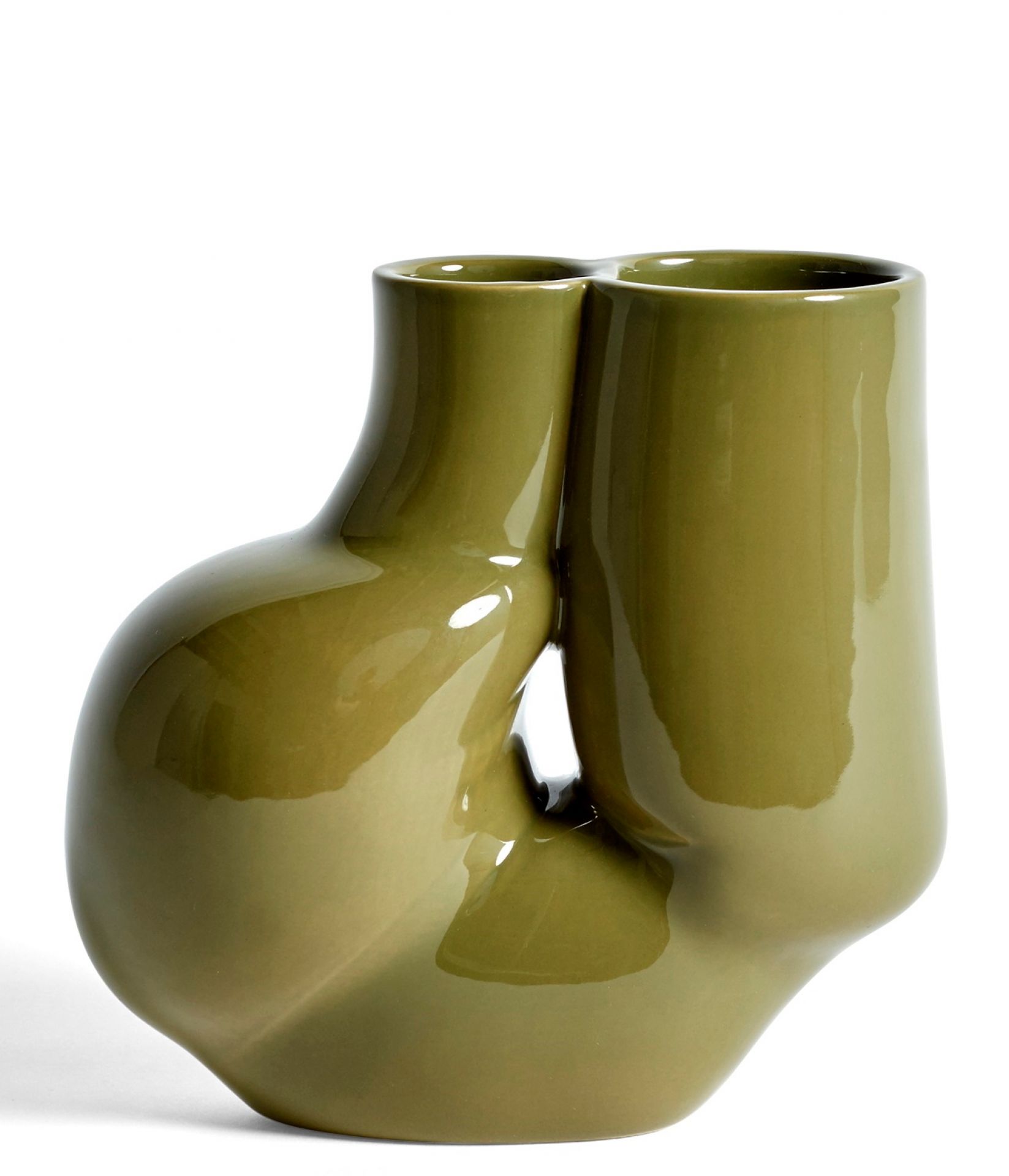 W&S Chubby Vase Hay EINZELSTÜCK