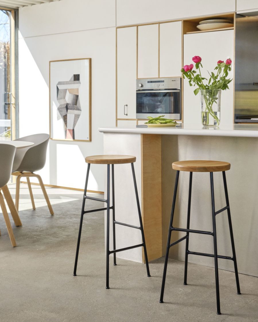 Cornet Bar Stool Low Barhocker H 65 cm Hay