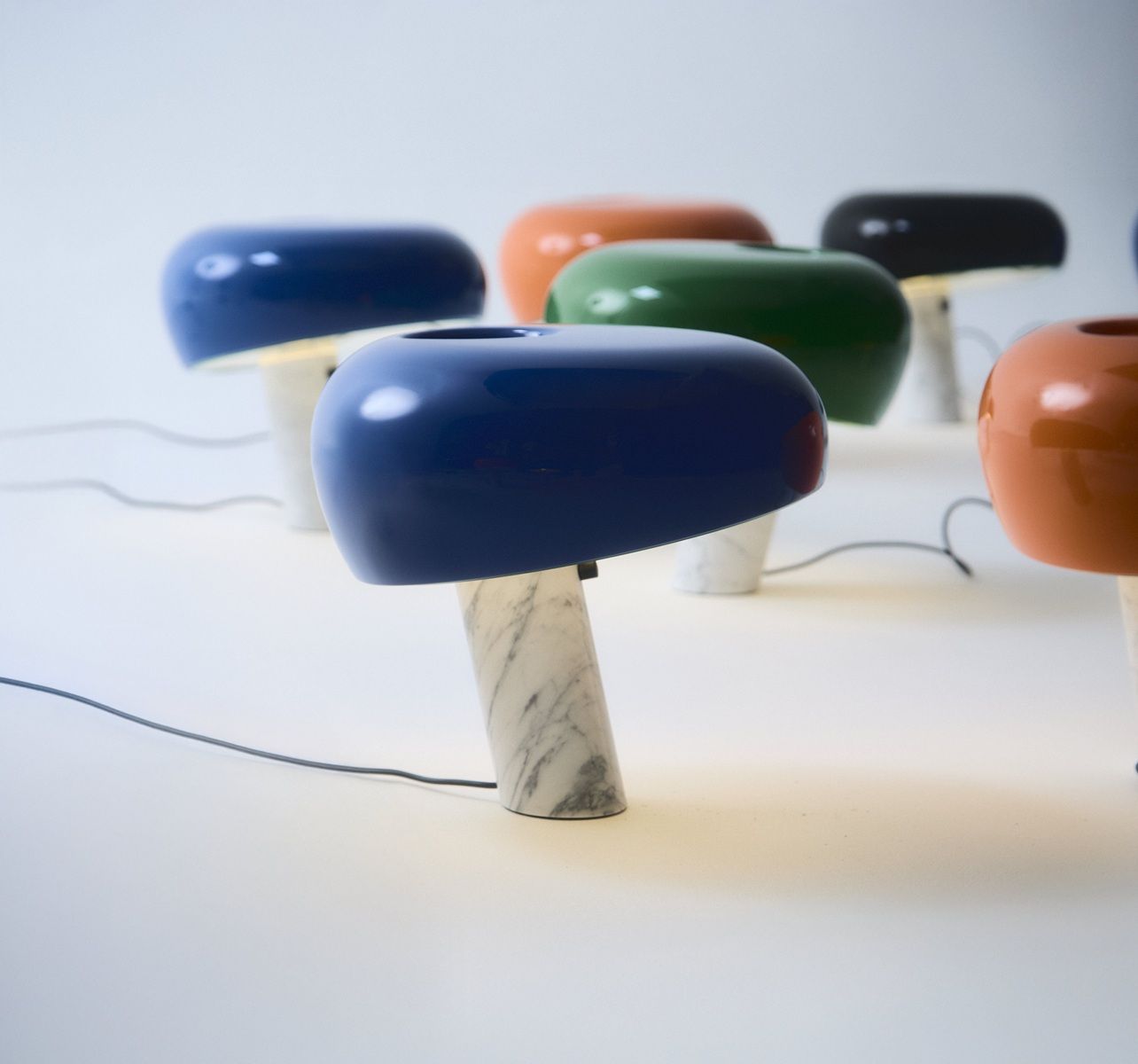 Snoopy Table Tischleuchte Flos Orange